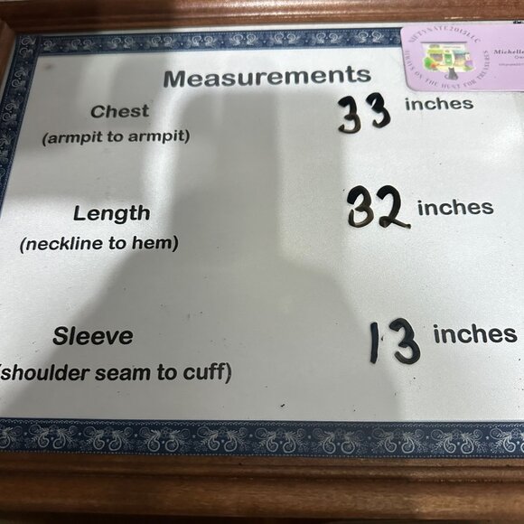 Roman’s size 4X 34/36 avocado green cotton new in package tunic top - Picture 7 of 7